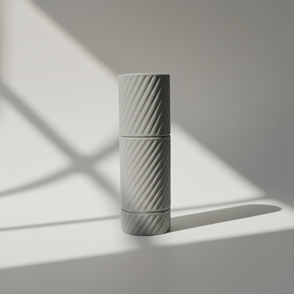 3-in-1 Printed Air Travel Container – Holds 3 Joints, Lighter & Stash - GREY